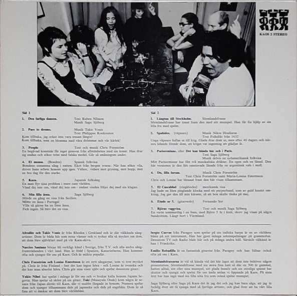 Various : Kaos (LP, RE)