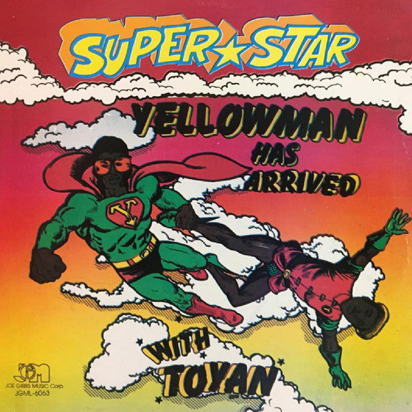 Yellowman & Toyan : Super Star Yellowman Has Arrived With Toyan (LP, Album, RP)