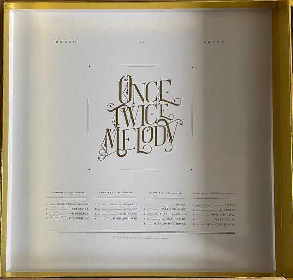 Beach House ~ Once Twice Melody (Vinyl) - Djungel & Jazz