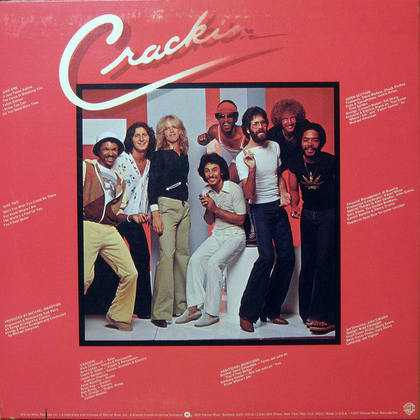 Crackin' : Crackin' (LP, Album, Jac)