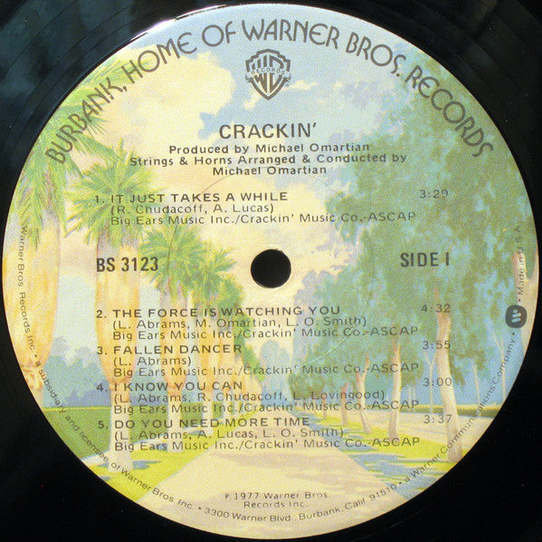 Crackin' : Crackin' (LP, Album, Jac)