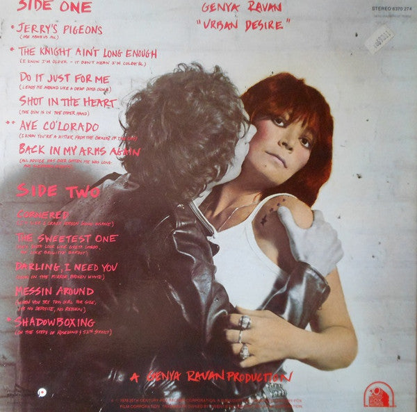 Genya Ravan ~ Urban Desire (Vinyl) - Djungel & Jazz