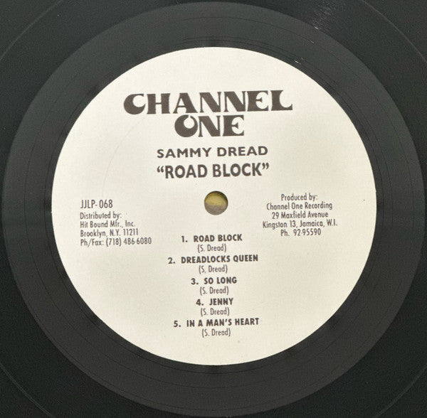 Sammy Dread : Road Block (LP, Album, RP)