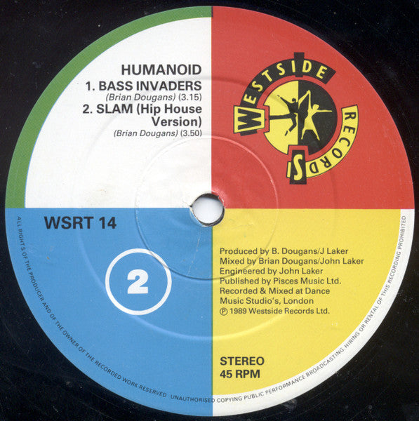 Humanoid ~ Slam (Vinyl) - Djungel & Jazz
