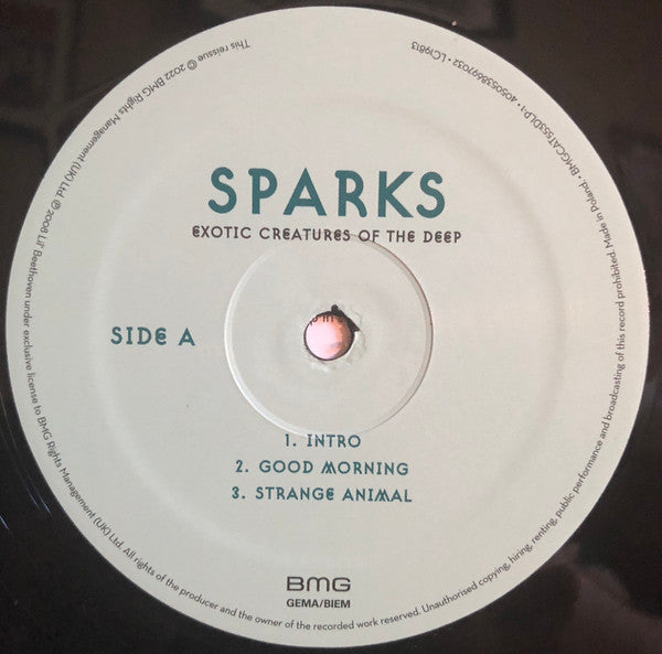 Sparks ~ Exotic Creatures Of The Deep (Vinyl) - Djungel & Jazz