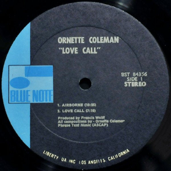 Ornette Coleman ~ Love Call (Vinyl) - Djungel & Jazz