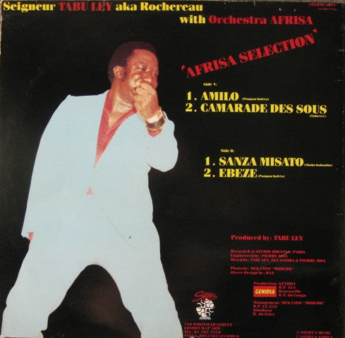 Tabu Ley Rochereau ~ Afrisa Selection (Vinyl) - Djungel & Jazz