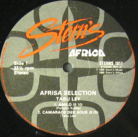 Tabu Ley Rochereau ~ Afrisa Selection (Vinyl) - Djungel & Jazz