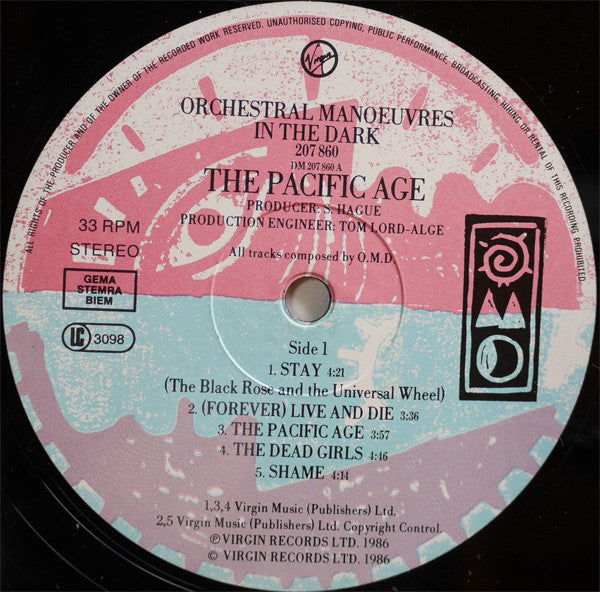 Orchestral Manoeuvres In The Dark ~ The Pacific Age (Vinyl) - Djungel & Jazz