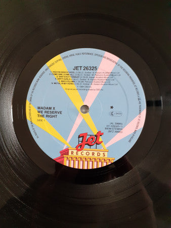 Madam X (3) : We Reserve The Right (LP, Album)