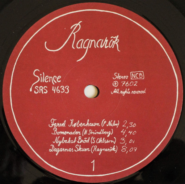 Ragnarök : Ragnarök (LP, Album)