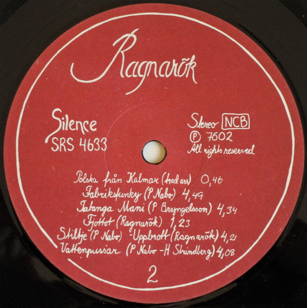 Ragnarök : Ragnarök (LP, Album)