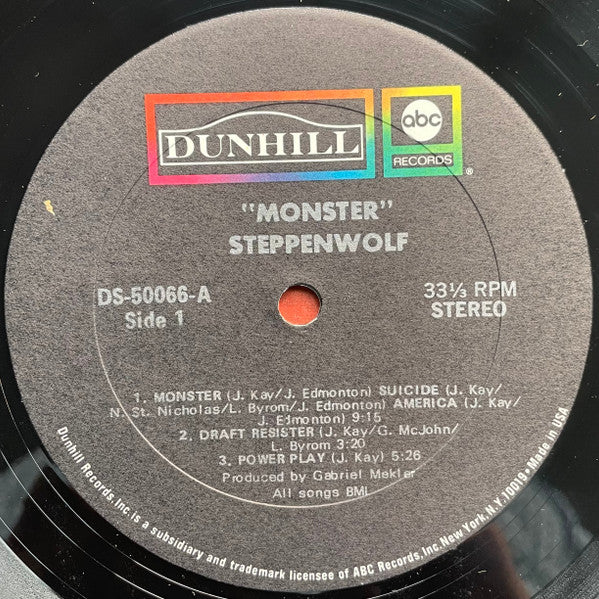 Steppenwolf ~ Monster (Vinyl) - Djungel & Jazz