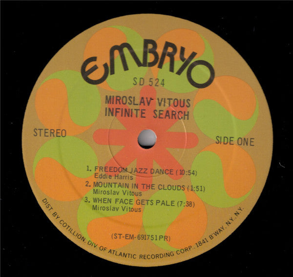 Miroslav Vitous ~ Infinite Search (Vinyl) - Djungel & Jazz