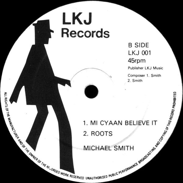 The Session Men / Michael Smith (6) : Solitude / Mi Cyaan Believe It (12")