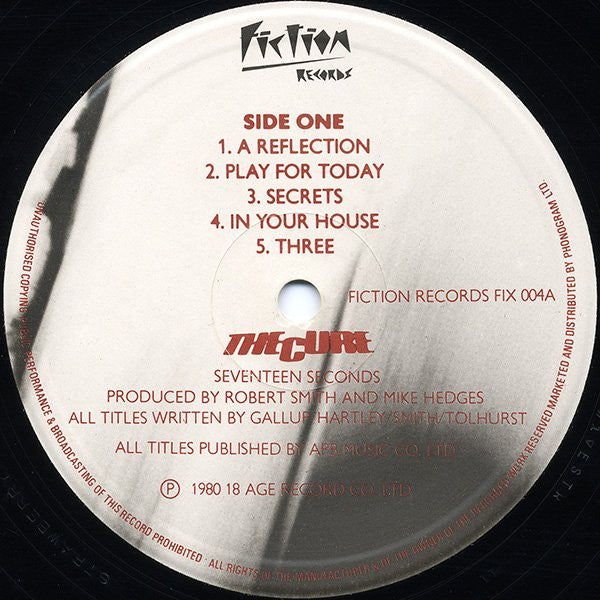 The Cure ~ Seventeen Seconds (Vinyl) - Djungel & Jazz