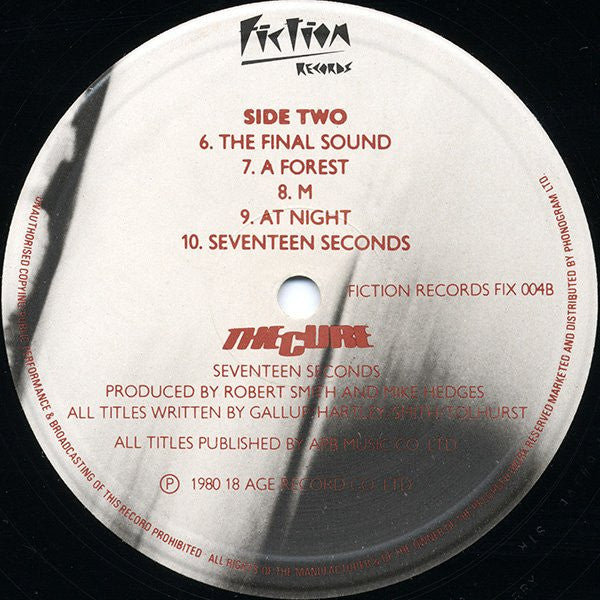 The Cure ~ Seventeen Seconds (Vinyl) - Djungel & Jazz