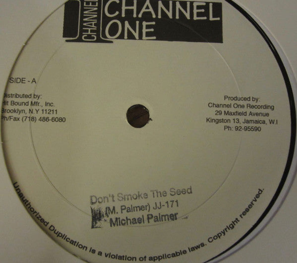 Michael Palmer / Vincent March ~ Don't Smoke The Seed / Jack Up (Vinyl) - Djungel & Jazz