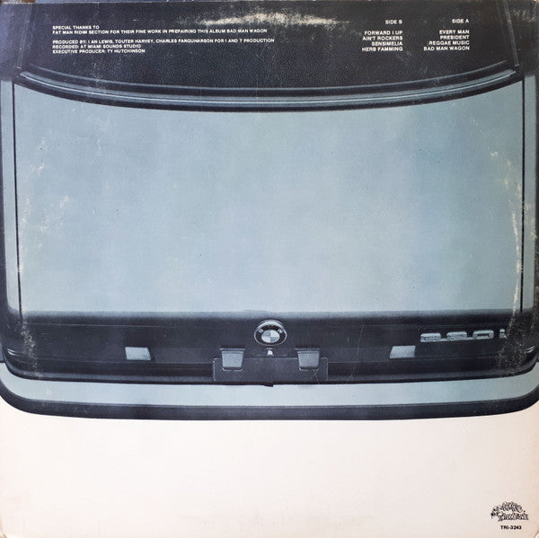 Teddy Brown : Bad Man Wagon (LP, Album)