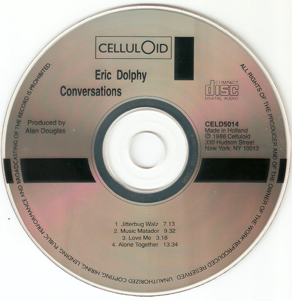 Eric Dolphy ~ Conversations (Vinyl) - Djungel & Jazz