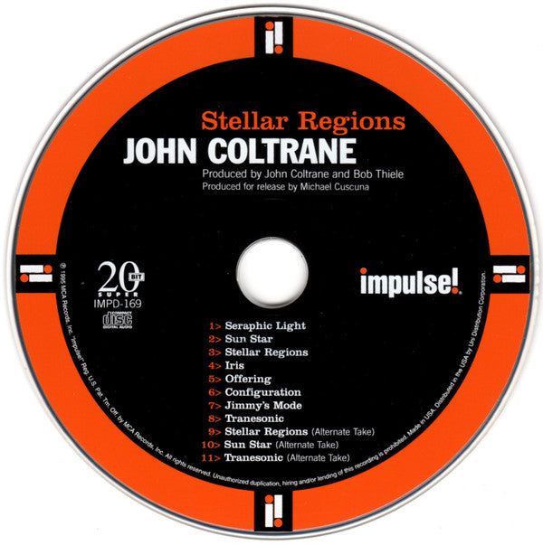 John Coltrane ~ Stellar Regions (Vinyl) - Djungel & Jazz