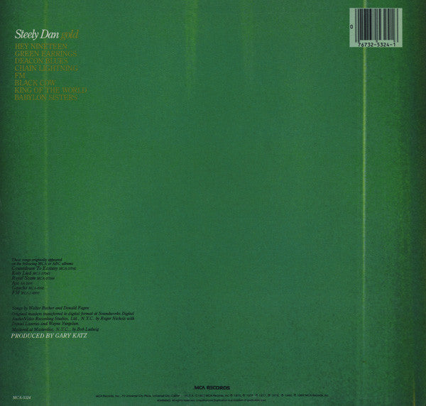 Steely Dan : Gold (LP, Comp, Eur)