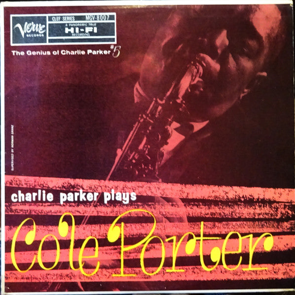 Charlie Parker : Charlie Parker Plays Cole Porter (LP, Album, Mono, RP, MGM)