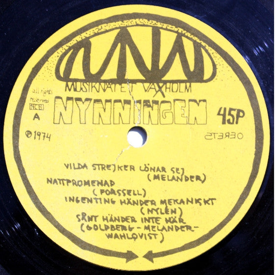 Nynningen : 1974 (LP, Album)