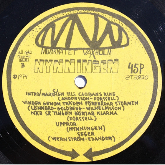 Nynningen : 1974 (LP, Album)