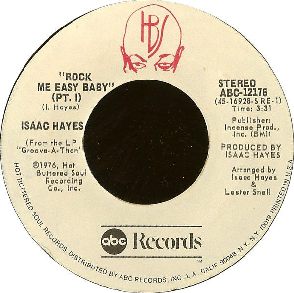 Isaac Hayes ~ Rock Me Easy Baby (Vinyl) - Djungel & Jazz