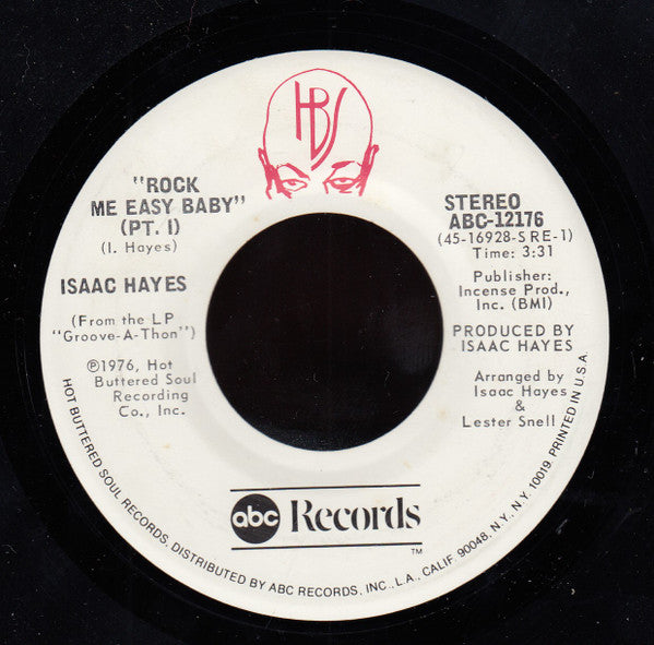 Isaac Hayes ~ Rock Me Easy Baby (Vinyl) - Djungel & Jazz