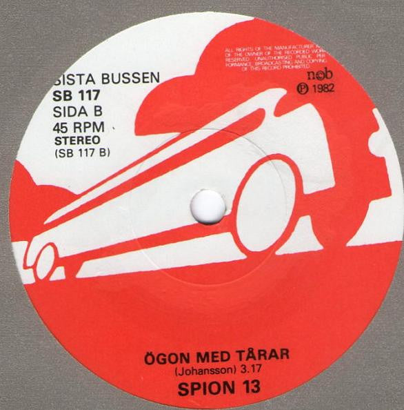 Spion 13 ~ Tusen Och En Natt (Vinyl) - Djungel & Jazz