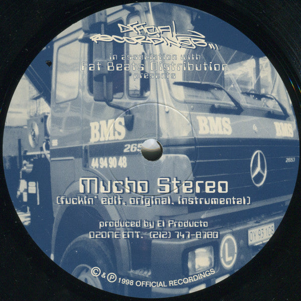 Indelible's* / BMS : Weight / Mucho Stereo (12")