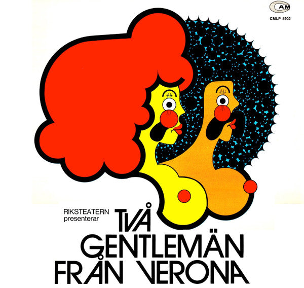 Riksteatern ~ Två Gentlemän Från Verona (Vinyl) - Djungel & Jazz