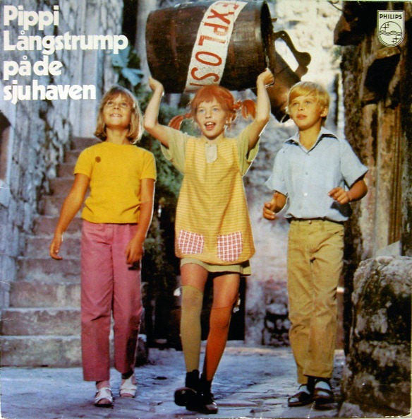 Astrid Lindgren ~ Pippi Långstrump På De Sju Haven (Vinyl) - Djungel & Jazz