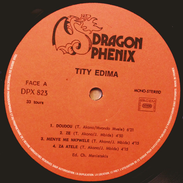 Tity Edima : Medim Me Yom (LP)