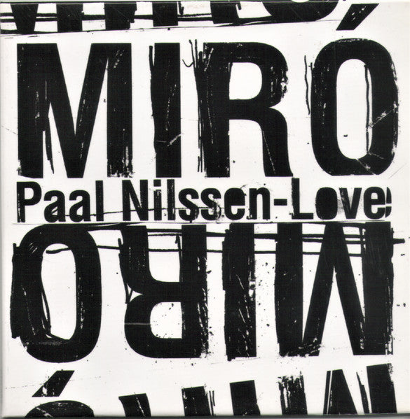 Paal Nilssen-Love ~ Miró (Vinyl) - Djungel & Jazz