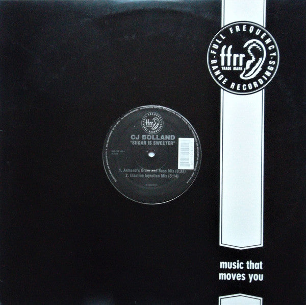 CJ Bolland ~ Sugar Is Sweeter (Vinyl) - Djungel & Jazz