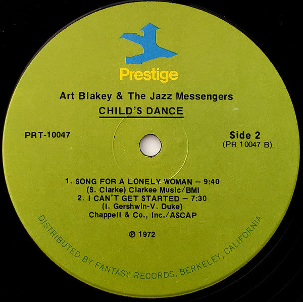 Art Blakey And The Jazz Messengers ~ Child's Dance (Vinyl) - Djungel & Jazz