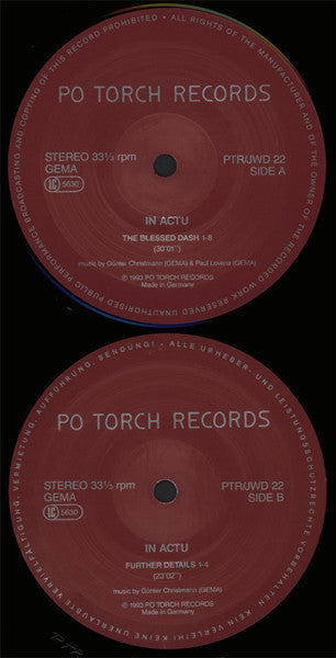 in actu : Music & Painting (LP, Album)