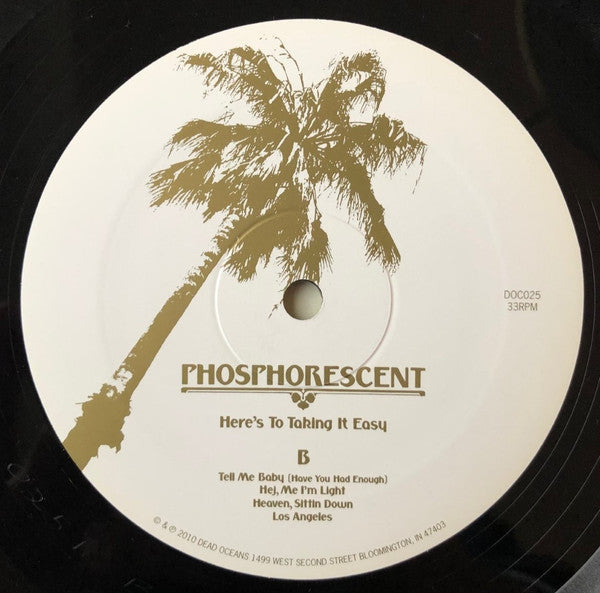 Phosphorescent ~ Here's To Taking It Easy (Vinyl) - Djungel & Jazz