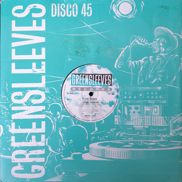 Jesse Gender* / Donovan Champion : The Shake / Why Do Fools Fall In Love (12")