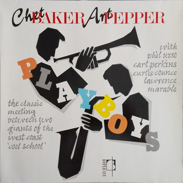Chet Baker & Art Pepper ~ Playboys (Vinyl) - Djungel & Jazz