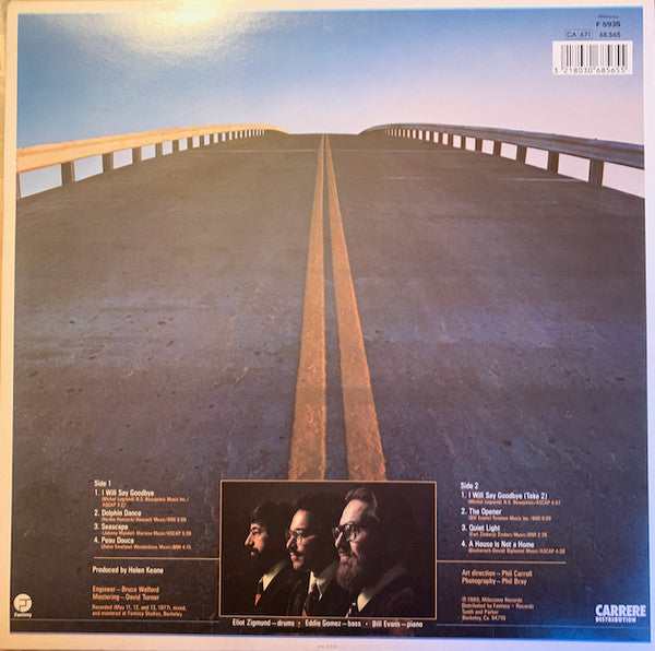 The Bill Evans Trio ~ I Will Say Goodbye (Vinyl) - Djungel & Jazz