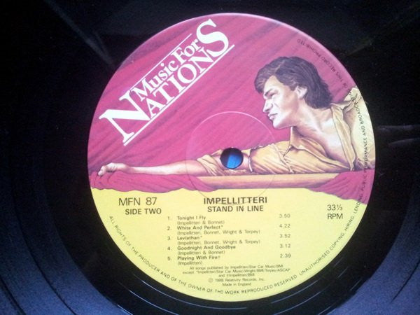 Impellitteri : Stand In Line (LP, Album)