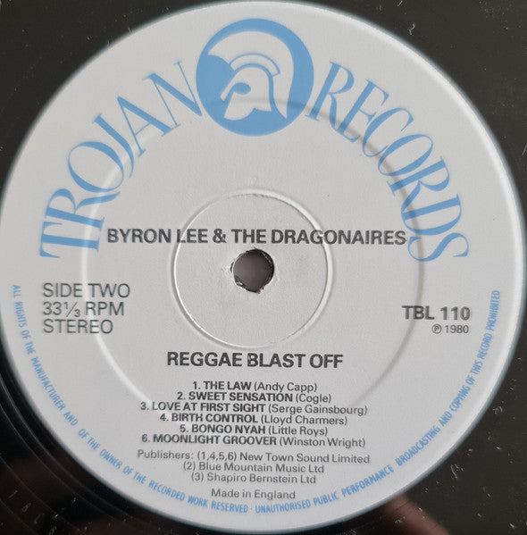 Byron Lee And The Dragonaires : Reggae Blast Off (LP, RE)