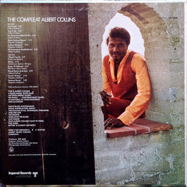 Albert Collins : The Compleat Albert Collins (LP, Album, All)