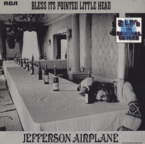 Jefferson Airplane ~ Bless Its Pointed Little Head / Takes Off (Vinyl) - Djungel & Jazz