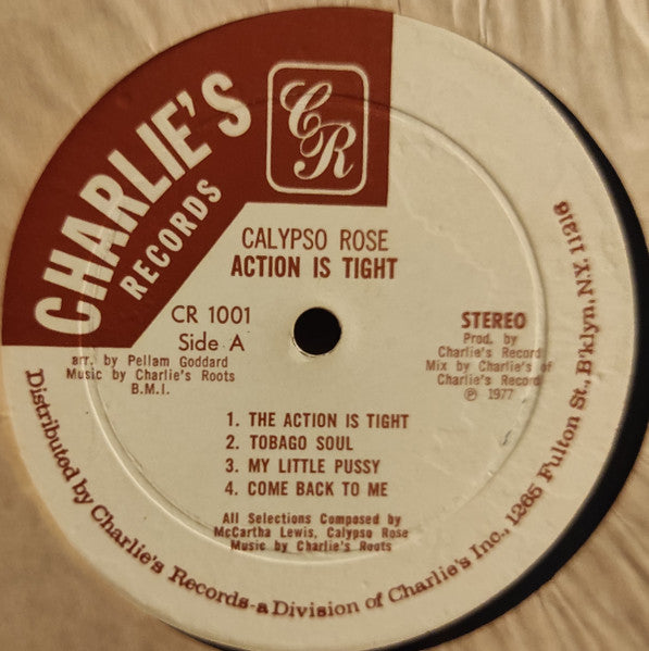 Calypso Rose : Action Is Tight (LP, Album)