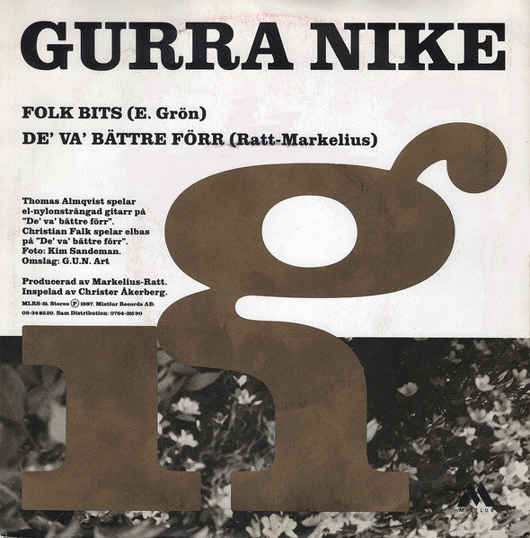 Nike Gurra ~ Folk Bits (Vinyl) - Djungel & Jazz